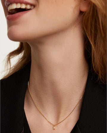 Κολιέ ASANA Επιχρυσωμένο Ασήμι 925 PDPAOLA CO01-131-U - themelidisjewels